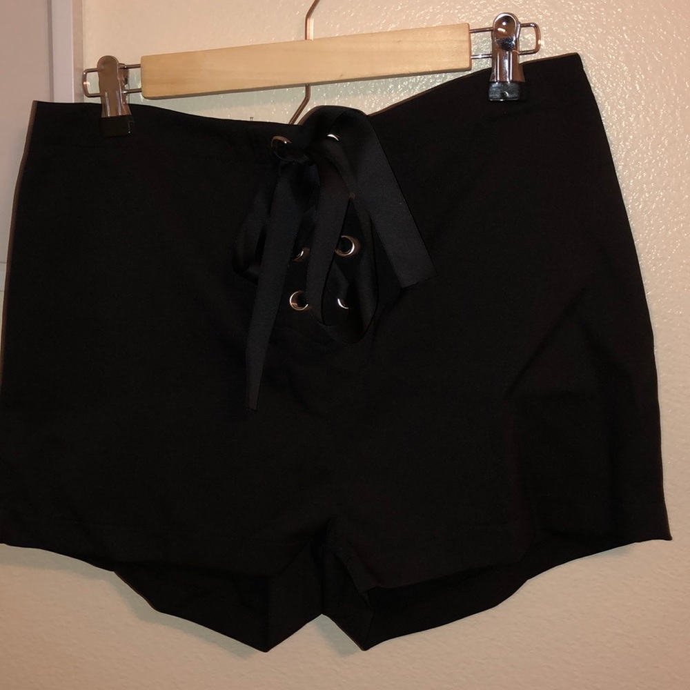 Black Dress Shorts